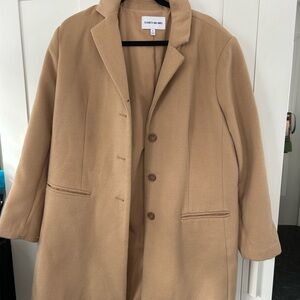 Elizabeth and James Camel Trench Coat